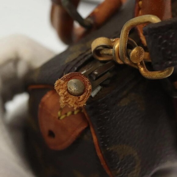 LOUIS VUITTON Monogram Mini Speedy Hand Bag M41534 LV Auth 129715 - Picture 10 of 16